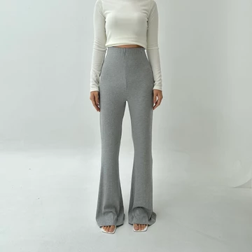 CORA PANTS Celana Panjang Knit Wanita Long Cullote Pants Highwaist Loose Flare Cutbray Pants