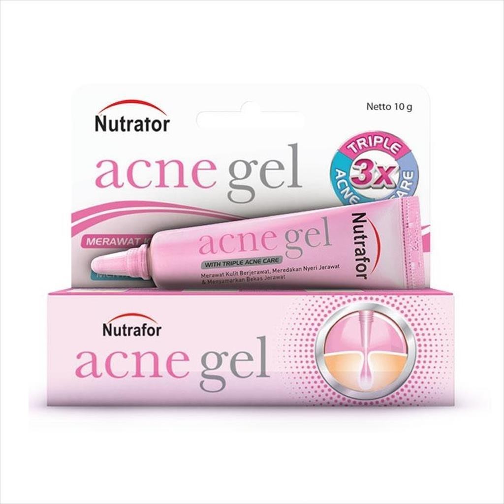 Jual NUTRAFOR Acne Gel 10g | Shopee Indonesia