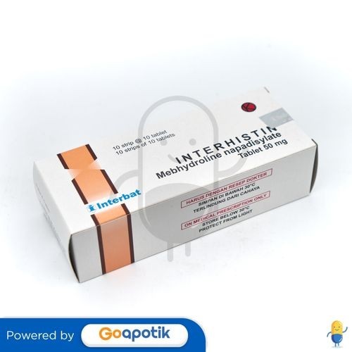 Jual Interhistin 50 Mg Tablet Box | Shopee Indonesia