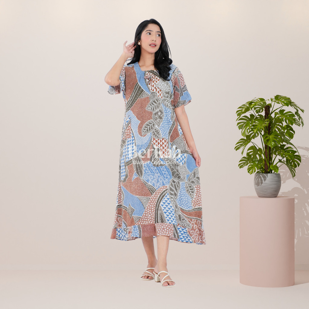 Daster Batik Rayon Karet Surya Teja Dss- 2