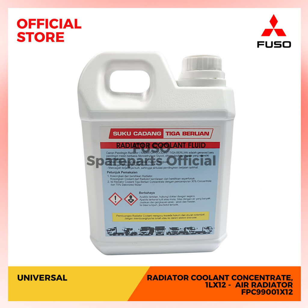 Jual Fuso RADIATOR COOLANT CONCENTRATE, 1L Air Radiator - Universal ...