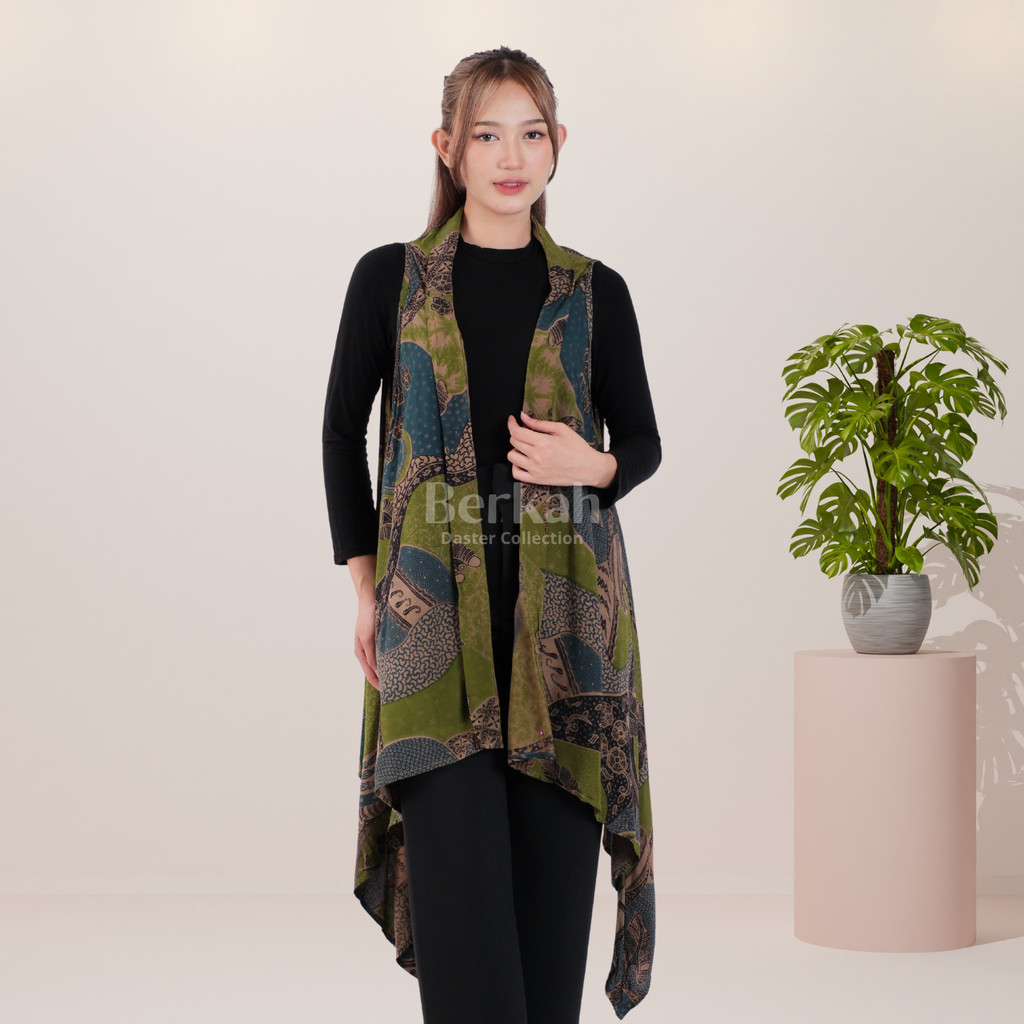 Outer Batik Tanpa Lengan Surya Teja 5