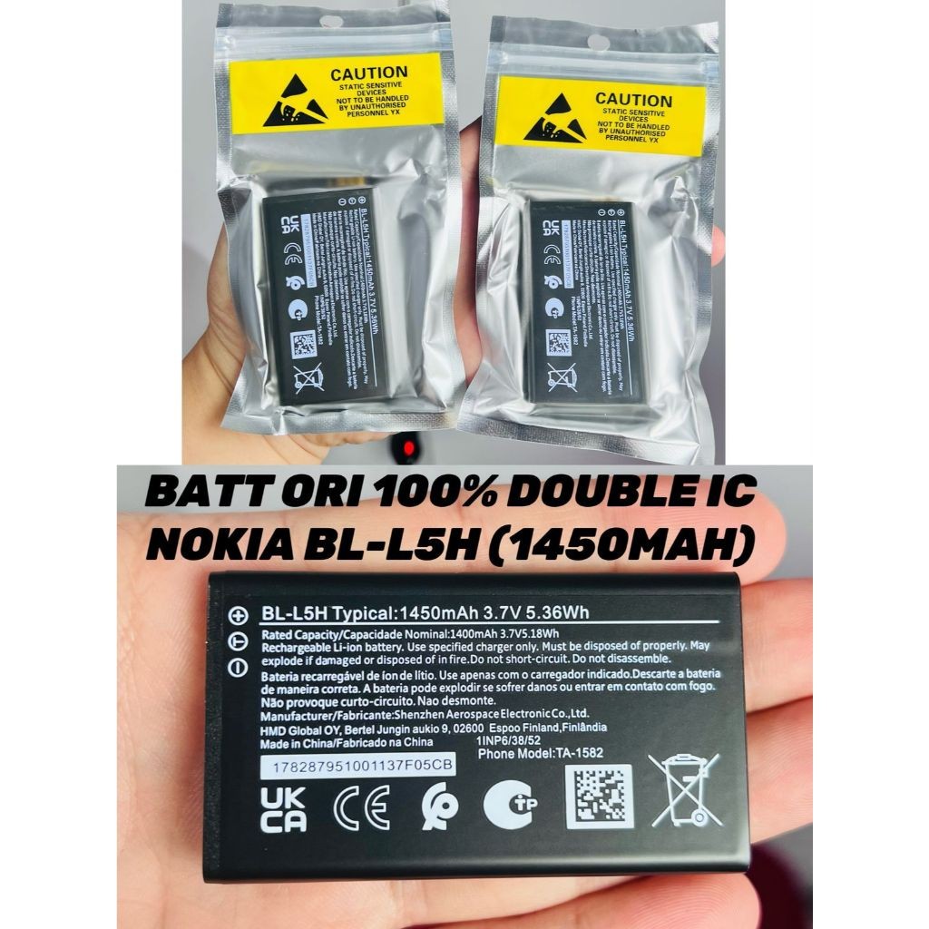 Batterie de téléphone pour Nokia 105 4G 110 4G 125 150