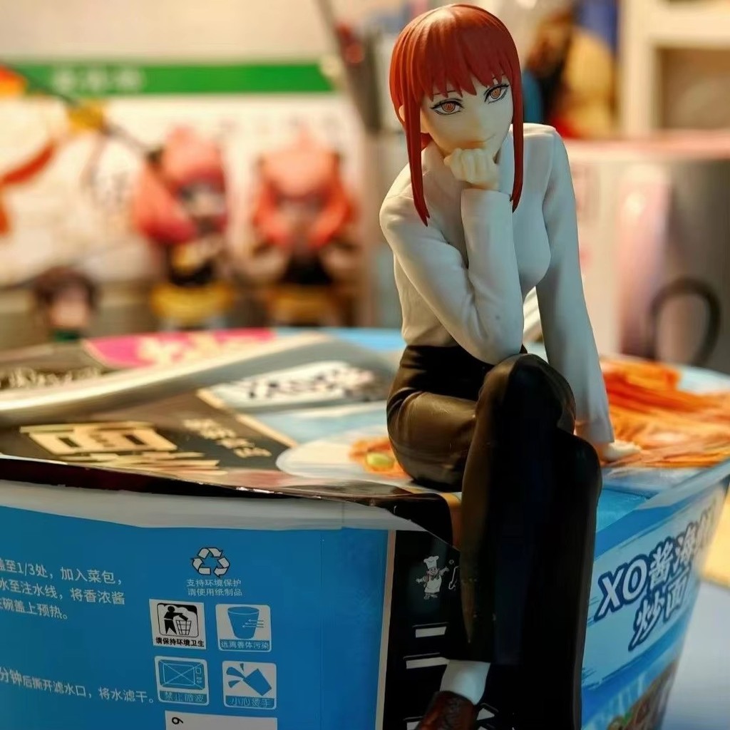 Figura Collezionabile Chainsaw Man – Power Noodle Stopper, 14 Cm, Anime, PVC