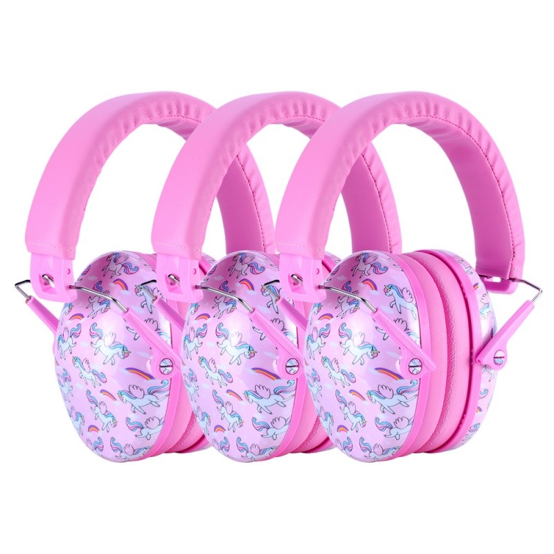 Jual PROHEAR Pink Kids Earmuffs Passive Noise Reduction Ear Protection ...