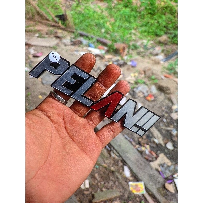 Jual sticker pelan timbul 3d bahan akrilik | Shopee Indonesia