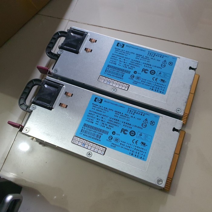 Jual Power Supply 460W Server HP DL380 DL360 DL180 DL385 ML350 G6 G7 G8 ...