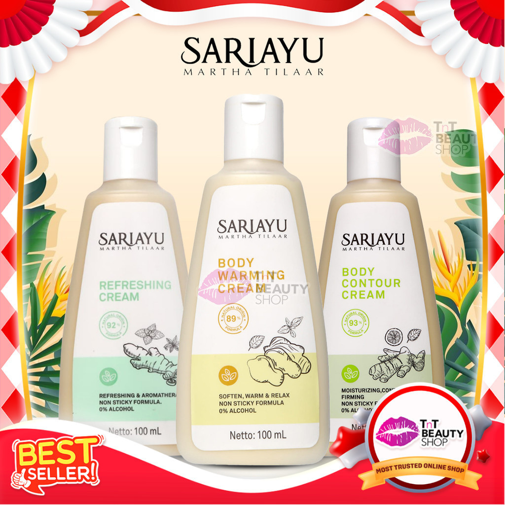 Jual Sariayu Perawatan Holistik Series - Sariayu Refreshing Cream 100ml ...