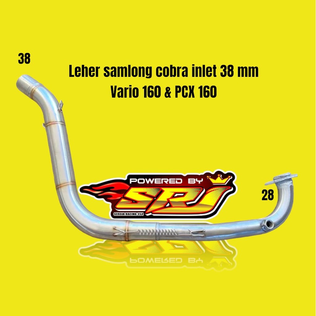 Jual (1kg 2pcs) leheran knalpot racing vario 160 pcx 160 model samlong ...