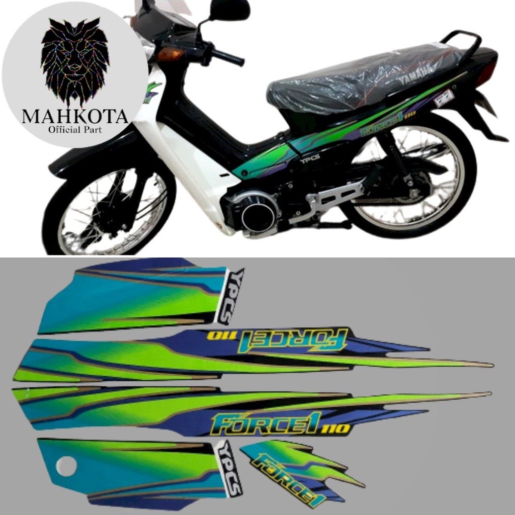 Jual Striping Stiker Polet Sepeda Motor List yamaha force one 1 110 ...
