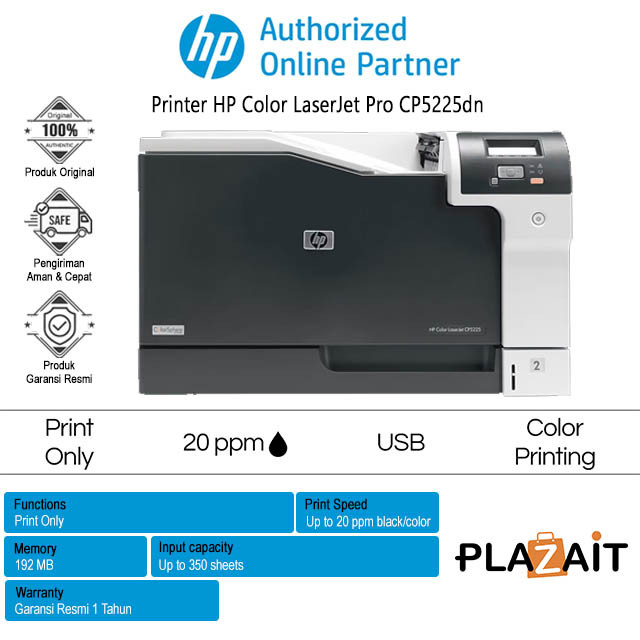 Jual Printer HP Color LaserJet Pro CP5225dn | Shopee Indonesia
