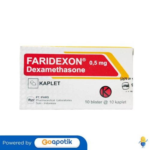 Jual Faridexon 0.5 Mg Box 100 Kaplet | Shopee Indonesia