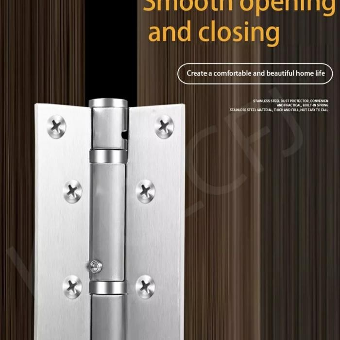Jual Engsel per door closer stainless steel 4