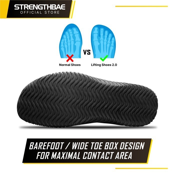 Jual Lifting Shoes 2.0 STRENGTHBAE Deadlift Slipper Slippers Barefoot ...