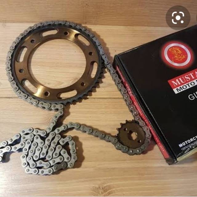 Jual [ DELSER MOTOR ] GIR PAKET KOMPLIT RANTAI SET SEMUA MOTOR BEBEK ...
