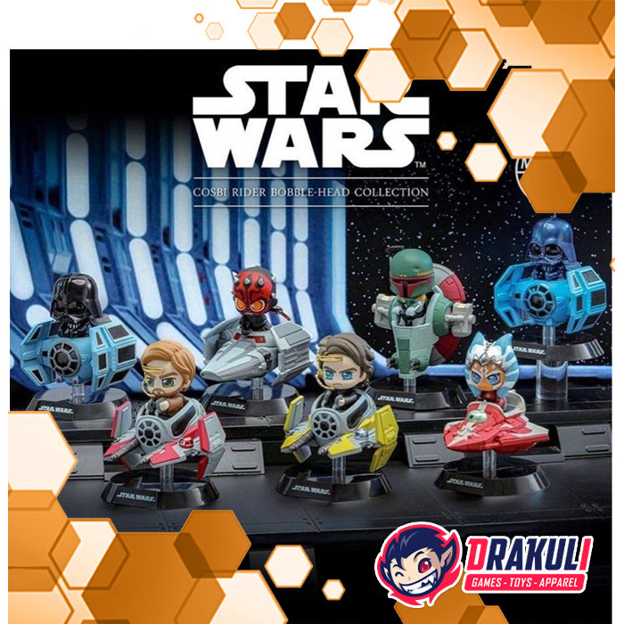 Jual Cosbaby Star Wars Cosbi Rider Series 1 Bobble-Head Collection ...
