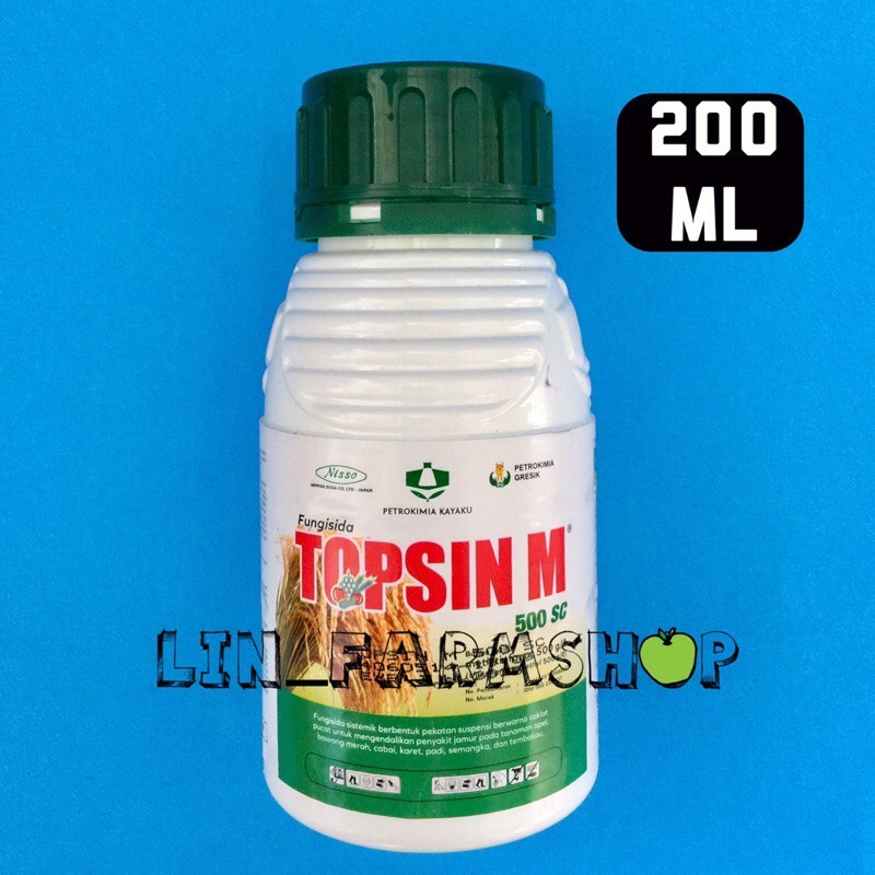 Jual TOPSIN 200 ML FUNGISIDA ( Metil Tiofanat 500 g/l ) | Shopee Indonesia