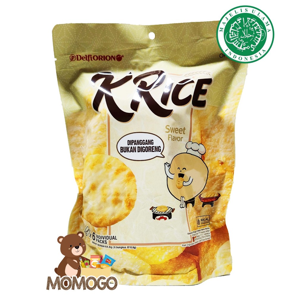 Jual DELFI ORION KRICE SWEET FLAVOR/SEAWEED/CHEESE POTATO FLAVOR [POUCH ...