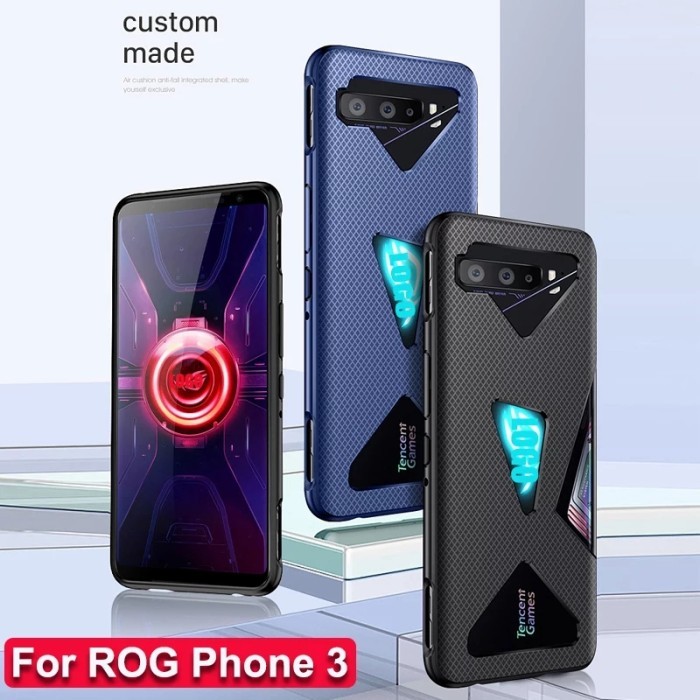 Jual CASE ASUS ROG PHONE 3 ROG 3 CASE CARBON ANTI BENTUR TAHAN PANAS ...