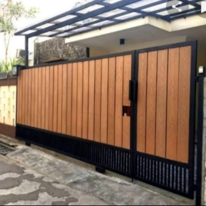 Jual pagar rumah minimalis besi/railing tangga balkon besi | Shopee ...