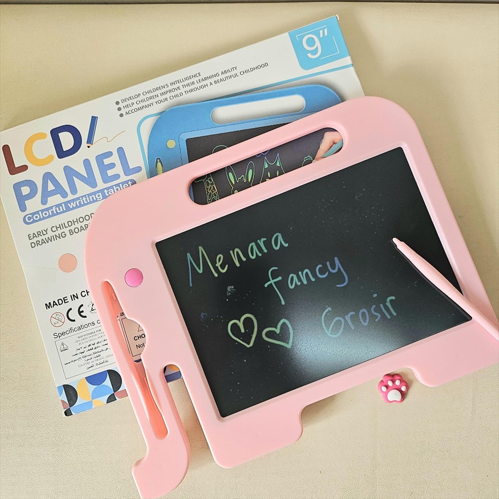 Jual Papan Tulis Gambar LCD Anak Drawing Writing Board Pad Tab Mainan ...