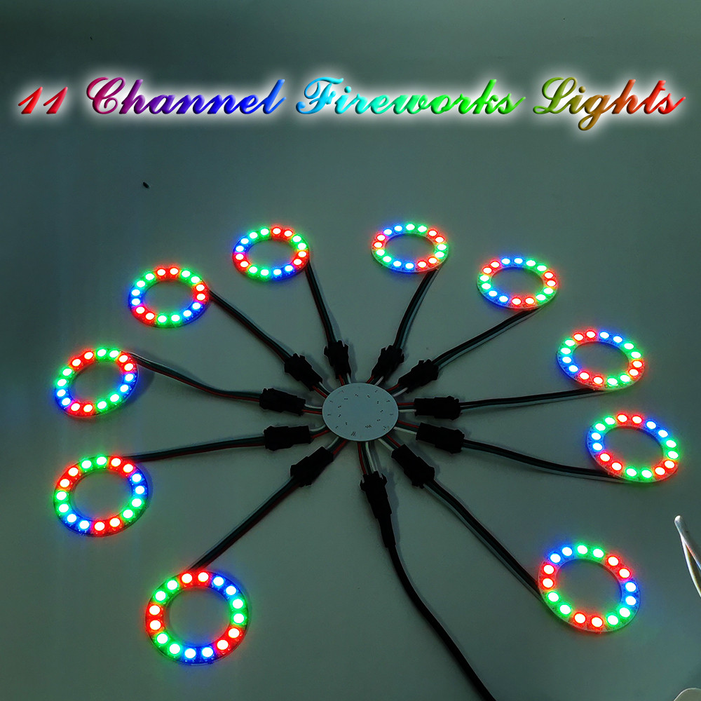 Jual DC5V WS2812B Led Firework Pixel Lights 11 Channels Shunt ...