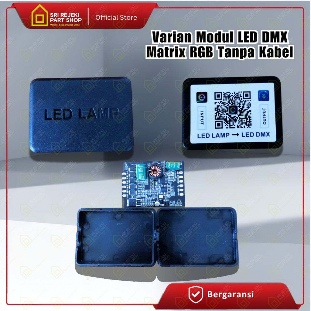 Jual Modul DMX Kontroller Lampu Alis Matrix RGB Modul LED Bluetooth App ...