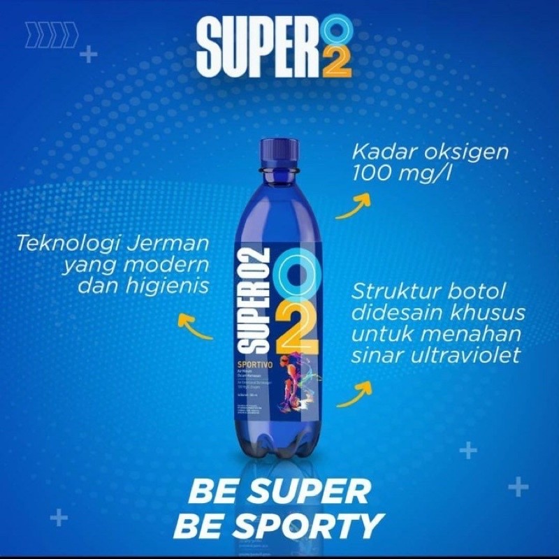 Jual Super O2 Air Oksigen 385ml x 24 Botol | Shopee Indonesia