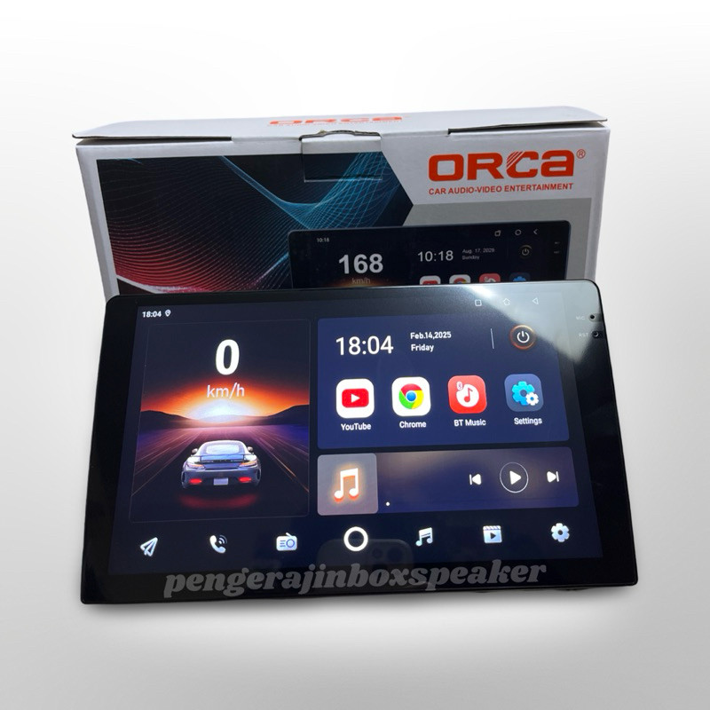 Headunit Android 9 Inch dan 10 Inch Orca Eco Lite Plus 4/64 Layar Ips Ram 2 GB + 32 GB