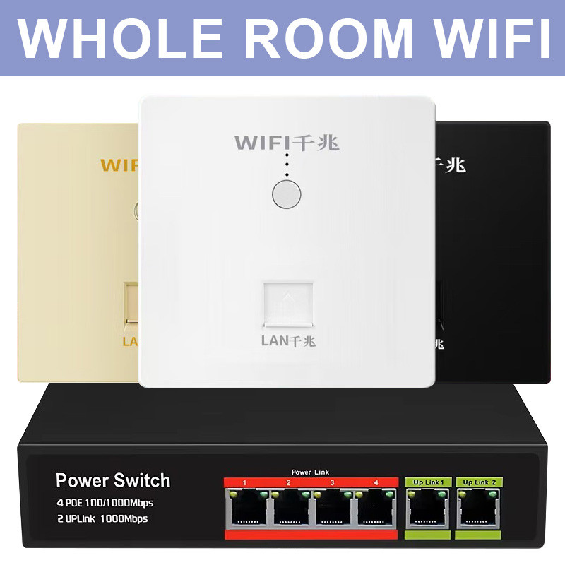 Jual POE Router Dual Antenna Wireless WIFI Router Smart 5G Ethernet 4/8 ...