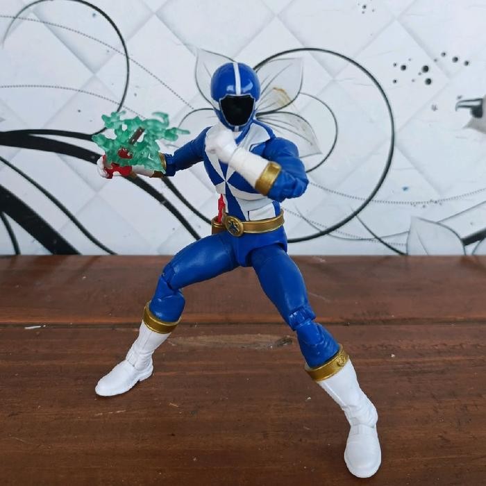 Jual Power Rangers Lightning Collection Lightspeed Rescue Blue Ranger ...