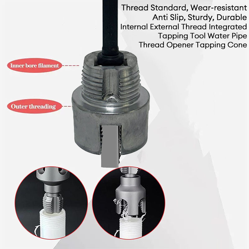 Jual Alat Terintegrasi Ulir Internal Eksternal Tapping Tapping Cone ...