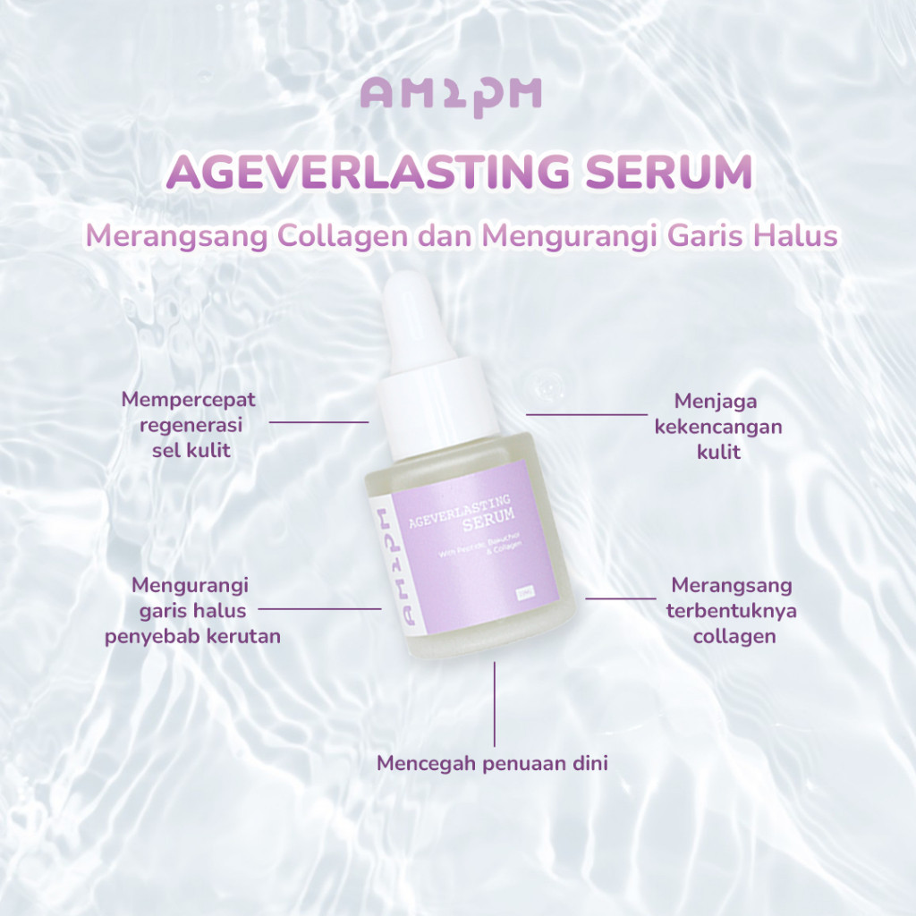 Jual AM2PM Ageverlasting Serum 25 ML With Bakuchiol | Peptide ...