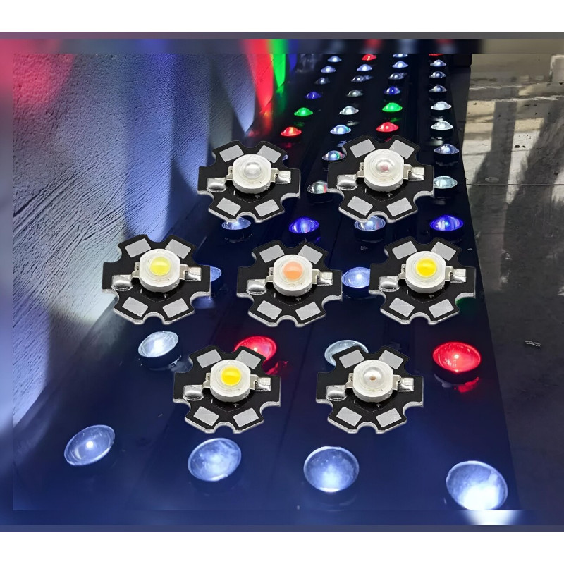 Jual LED HPL 3W Warna Putih Terang + Heatsink | Shopee Indonesia