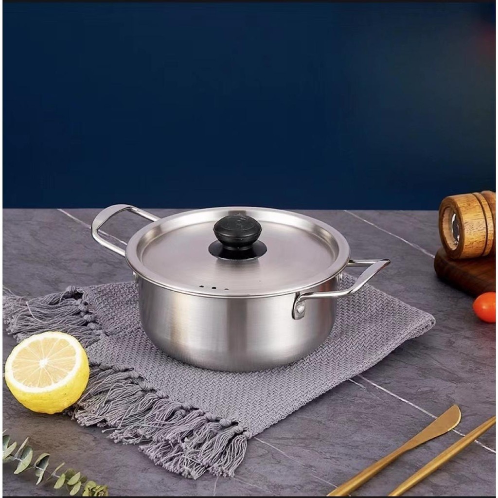 Jual Top100 - Panci Ramyun Bahan Stainless Steel Premium Panci Korea ...