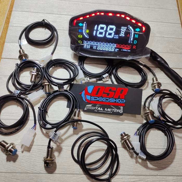 Jual kabel speed sensor speedometer digital universal Speedo digital ...