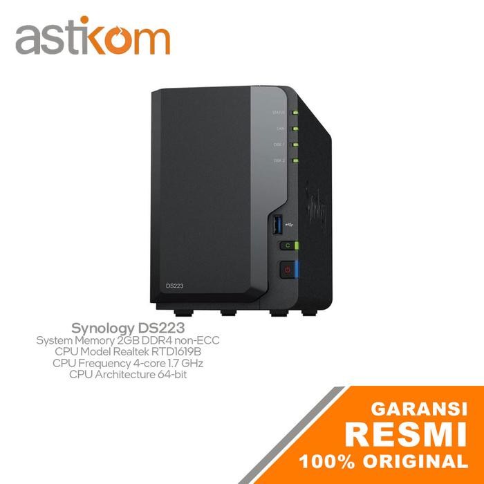 Jual Synology DS223 Diskstation NAS 2 Bay | Shopee Indonesia