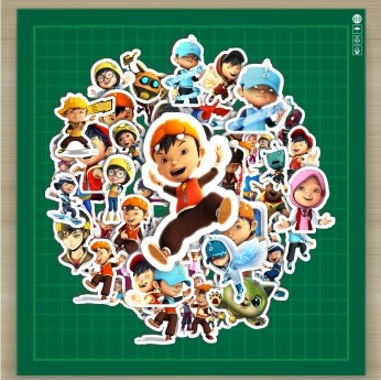 Jual HOT 50 PCS STIKER Stiker Kartun Series Boboiboy Karakter Mix ...