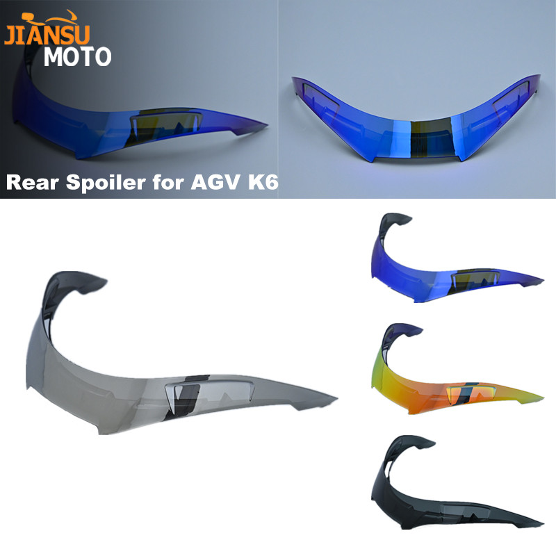 Jual Motorcycle Helmet Rear Spoiler Replacement for AGV K6 Tail Parts ...