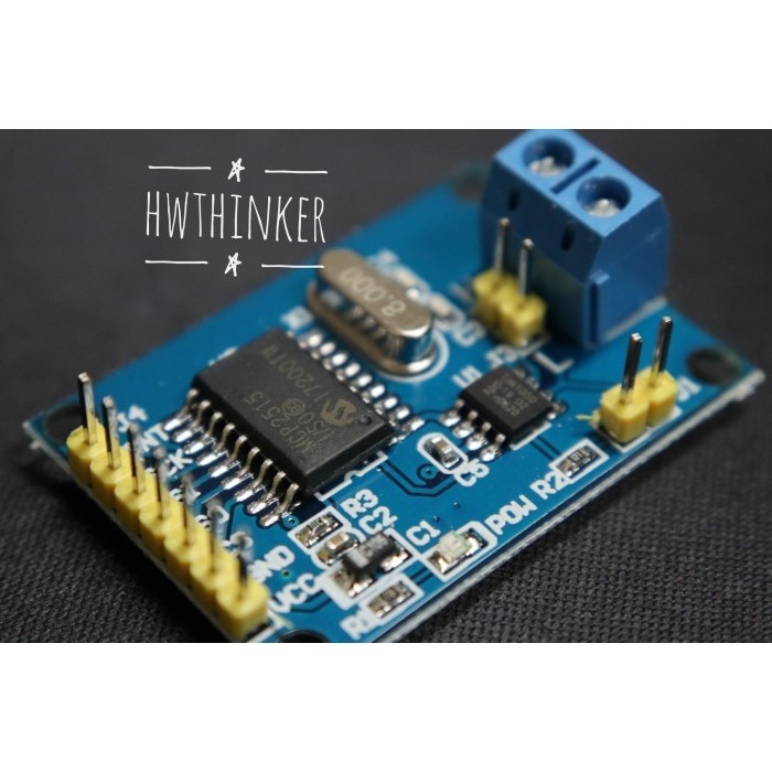 Jual DS99 Modul MCP2515 CAN Bus TJA1050 Module Receiver SPI for Arduino ...