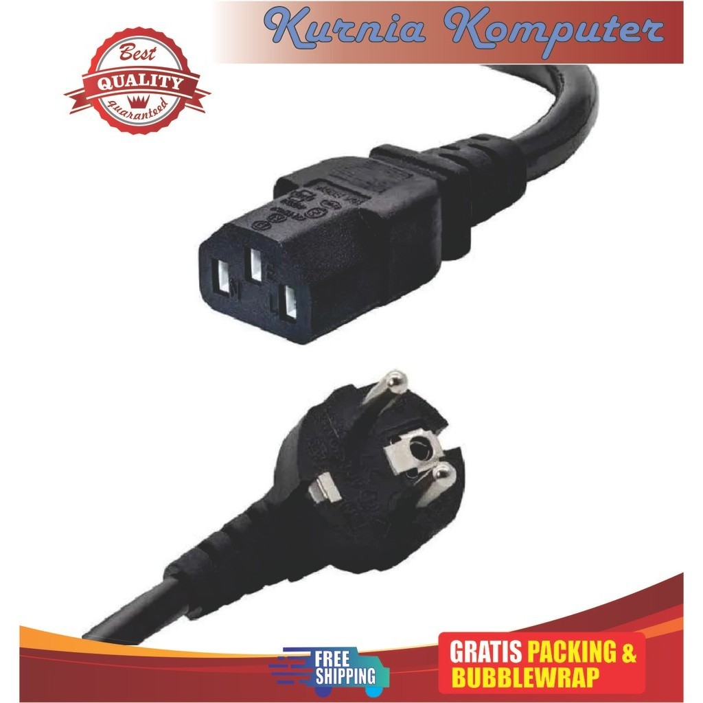 Jual Kabel Power PC 1,5meter / Kabel Power Monitor / Kabel Komputer ...