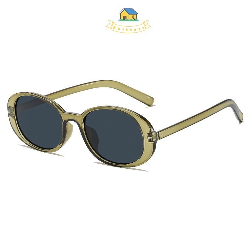 Jual Round Frame Sunglasses Street Photography Sunglasses Women
