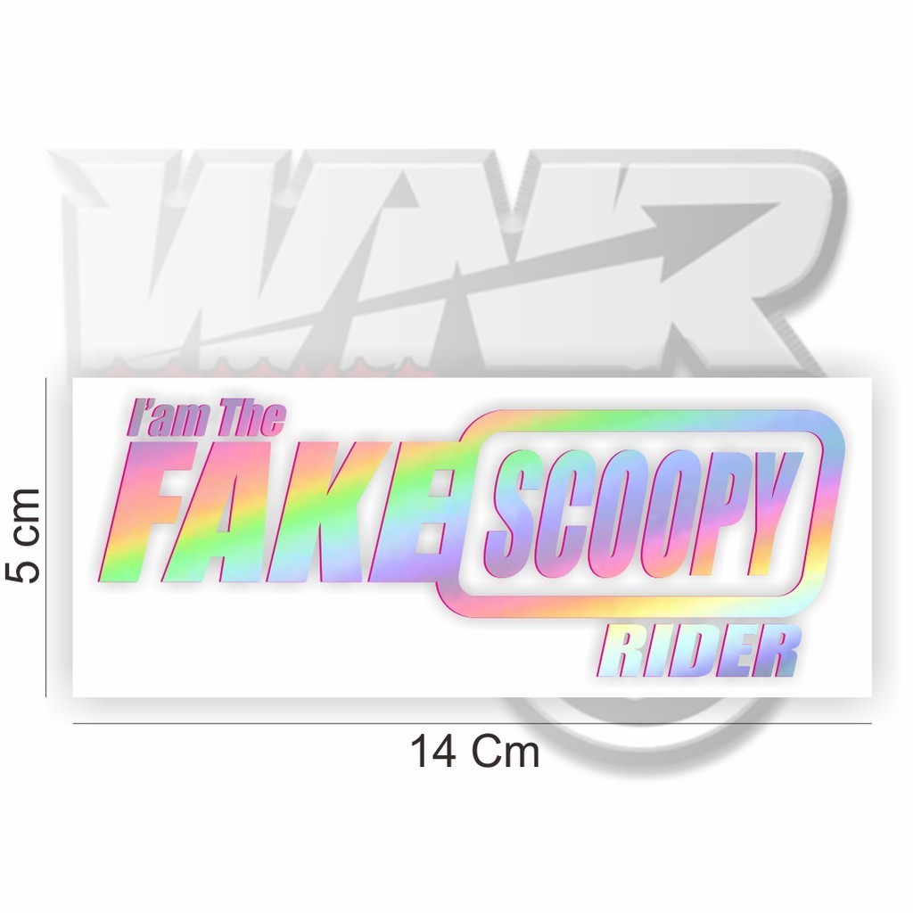 Jual Stiker Fake Sticker motor Matic keren | Shopee Indonesia