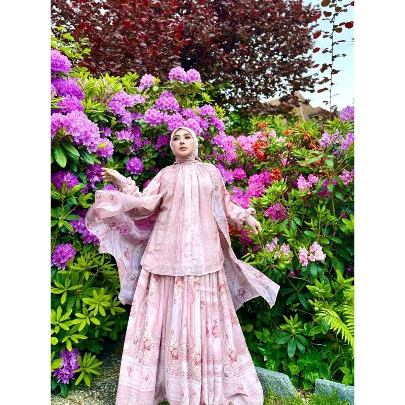 Jual SET ROK + INNER + OUTER + HIJAB + BELT TERBARU SHELLASAUKIA ...