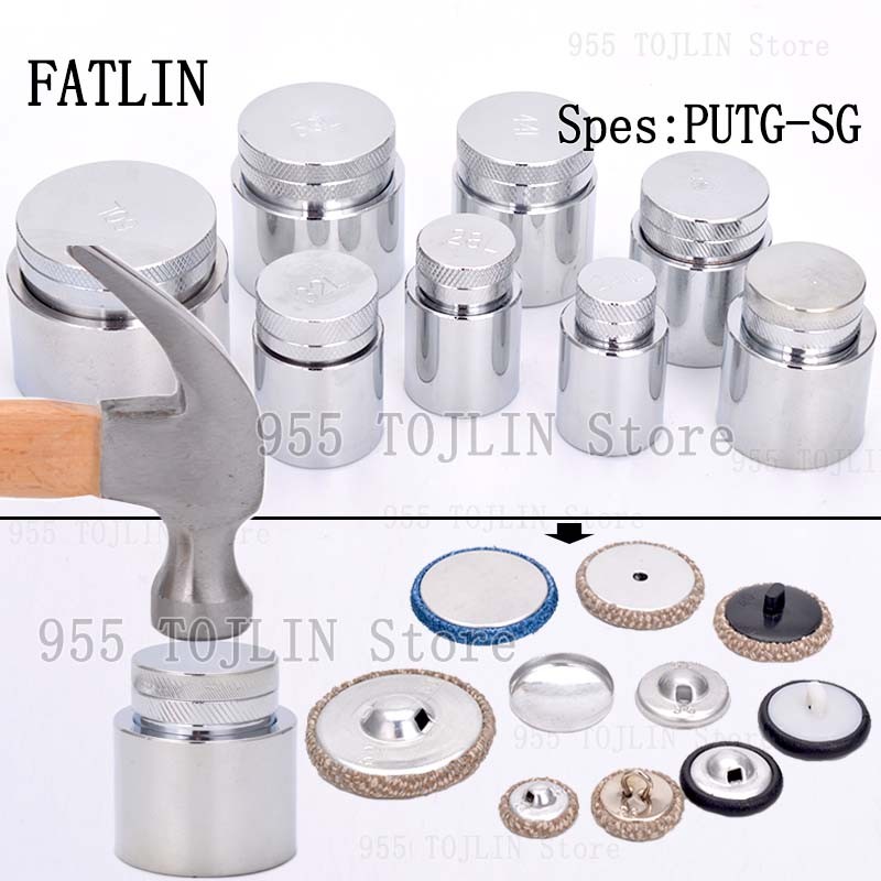 Jual Fabric Covered Button Mold 20L-60L Press Die Assembly Mould Tool ...