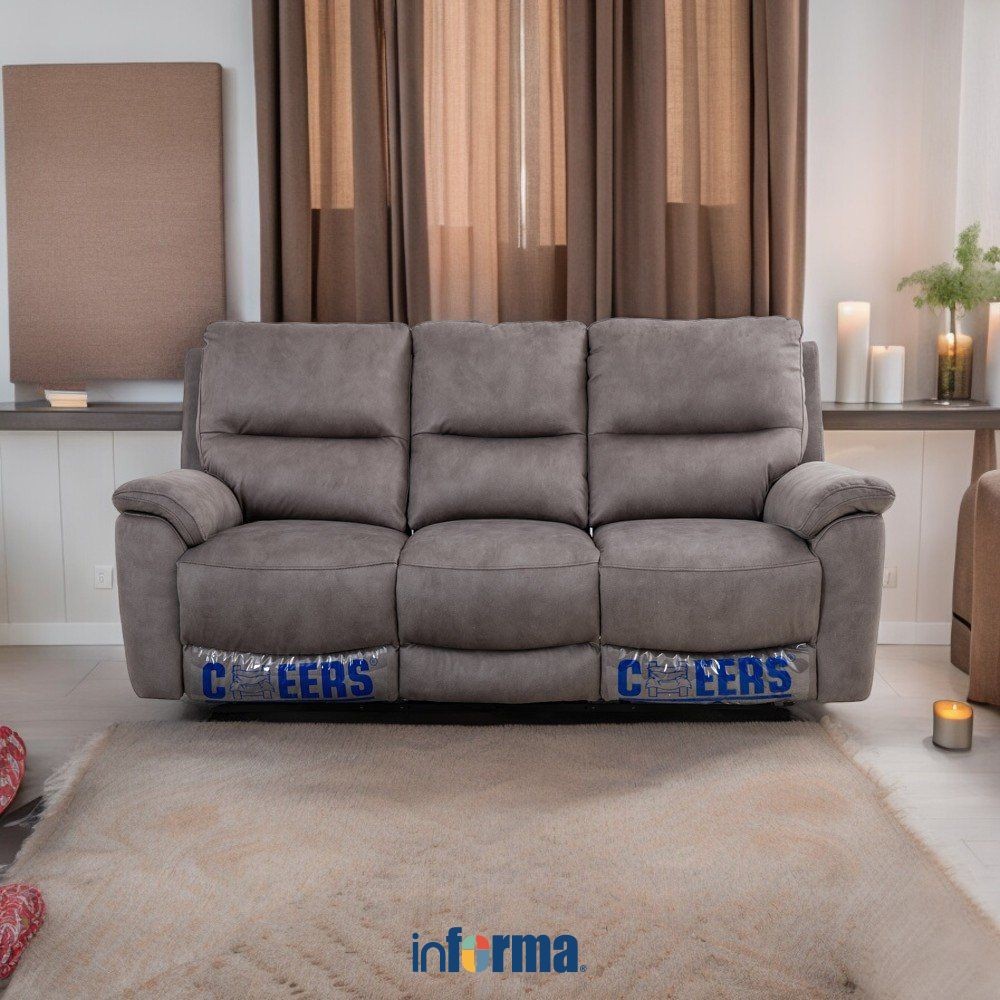 Jual Informa Cheers Moreno Sofa Recliner Fabric Tempat Duduk Rebahan Sofa Santai Ruang Tamu Reclining Couch Furniture Indoor Rumah Shopee Indonesia