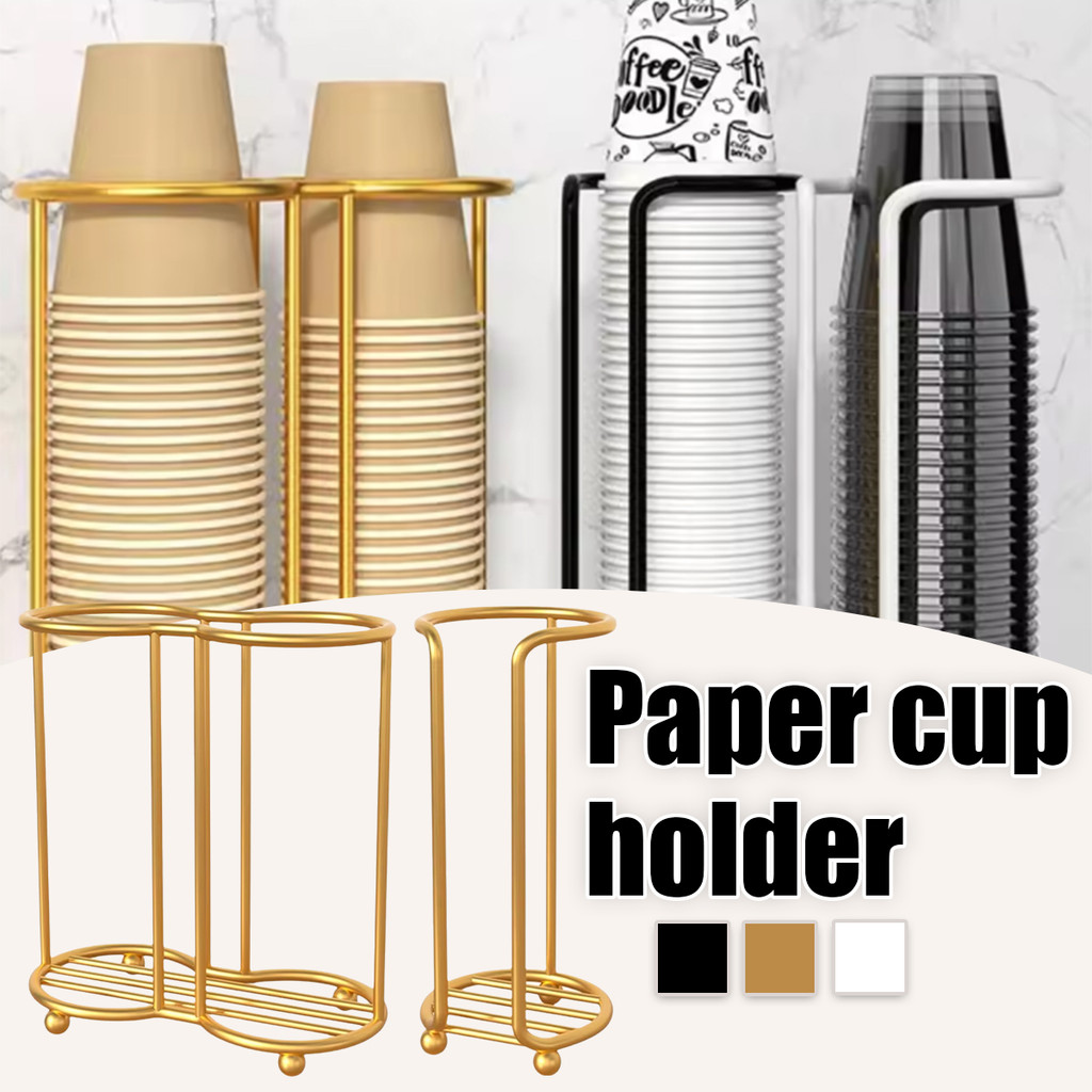 Jual Tempat Gelas Kertas Dispenser 1/2 Slot Rak Organizer Paper Cup ...