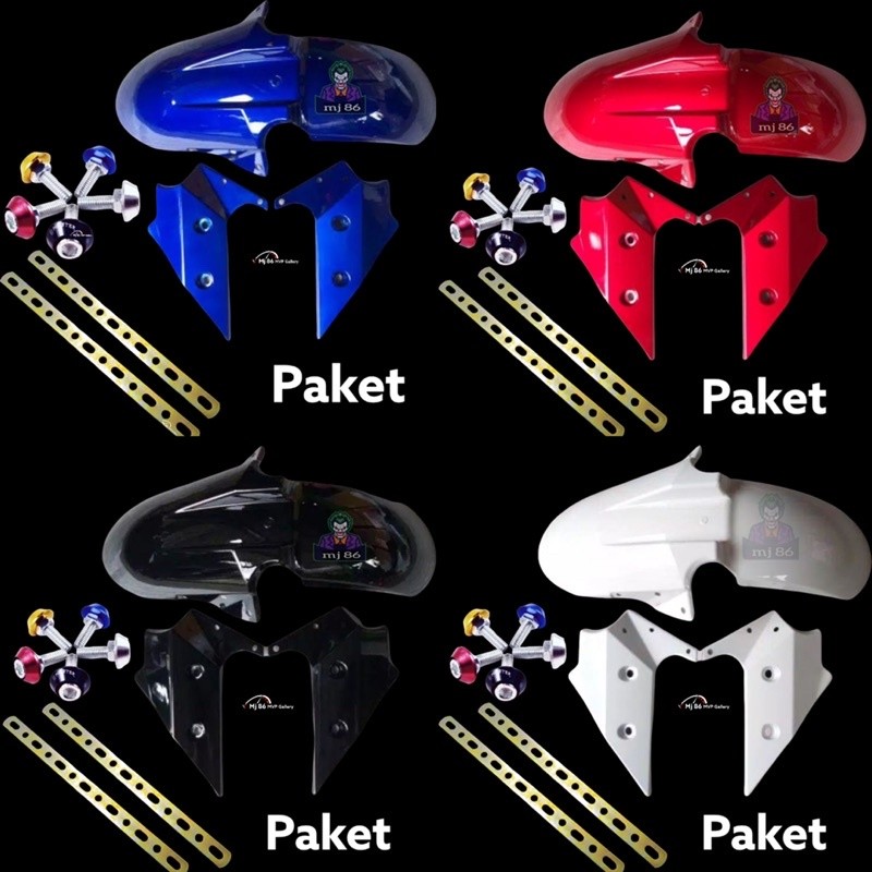 Jual New Spakbor Depan Model Ninja Fi Model Sambungan Universal Vixion ...