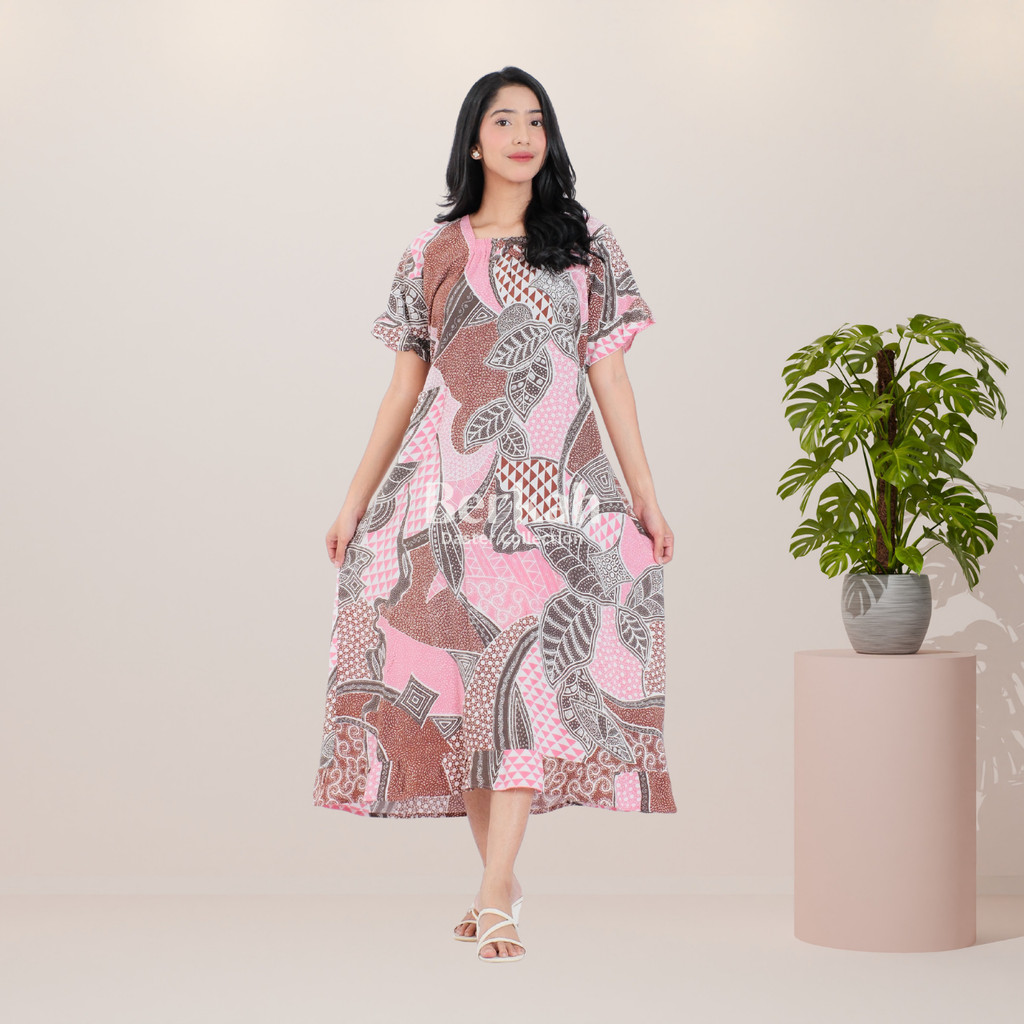 Daster Batik Rayon Karet Surya Teja Dss- 2
