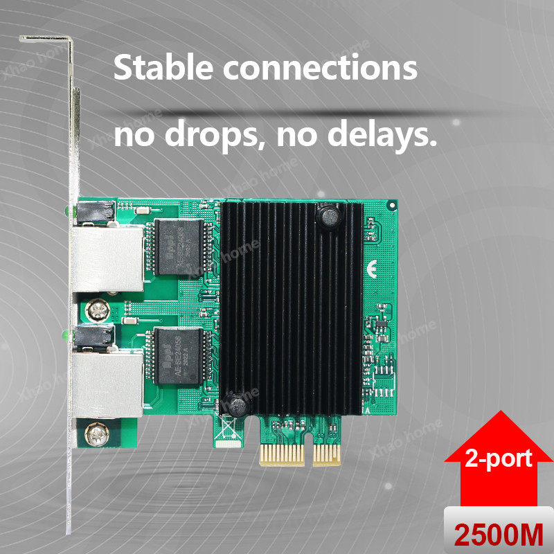 Jual For Realtek Rtl8125 Dual Port 2.5G Gigabit Ethernet Rj45 Network ...